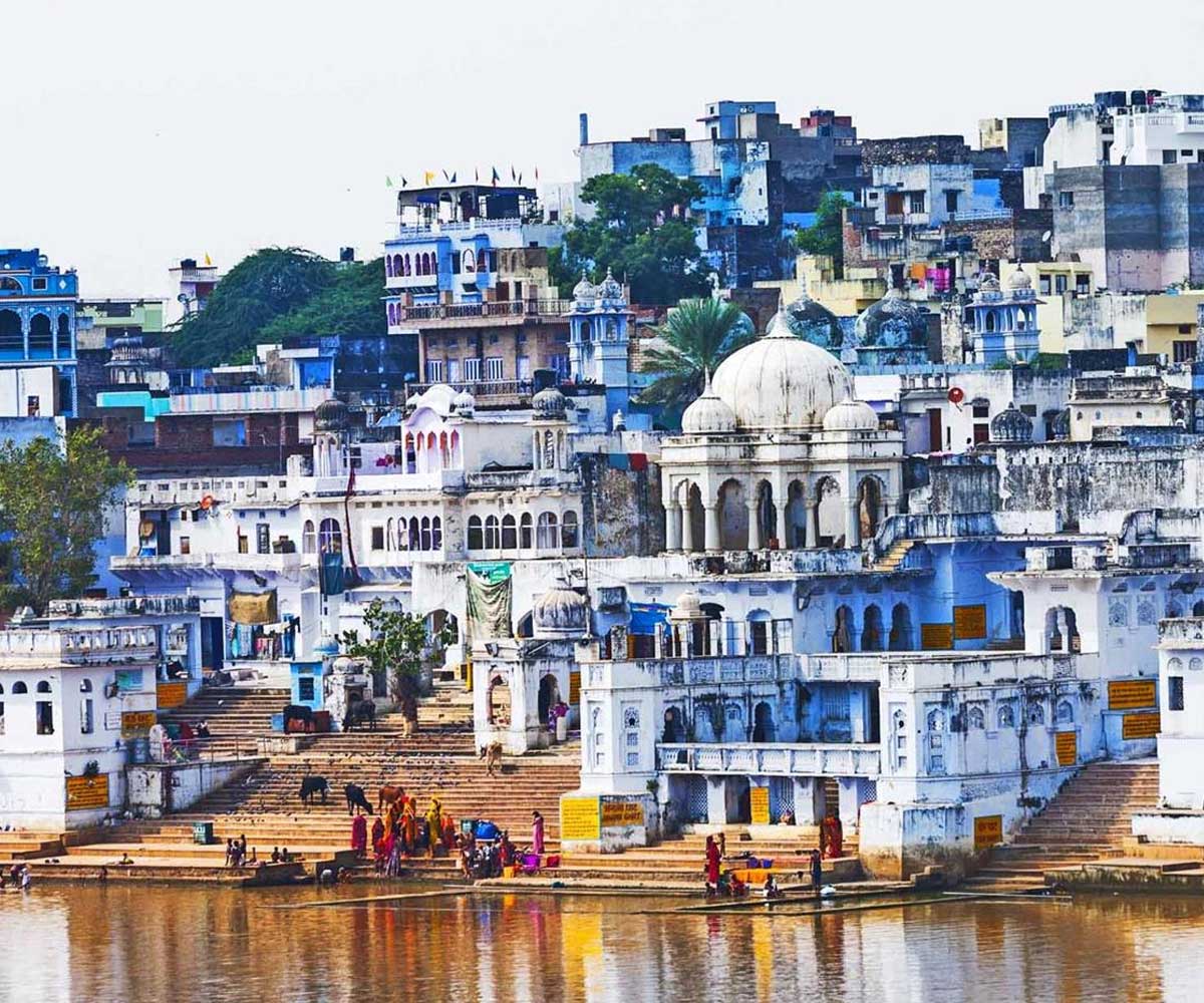 Pushkar city with the spirit